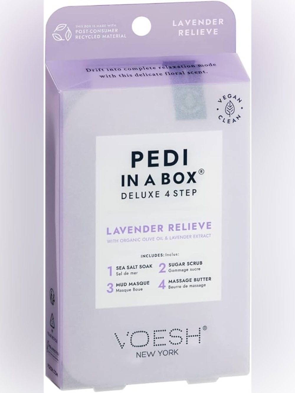 Voesh New York Pedi In A Box Deluxe 4 Step